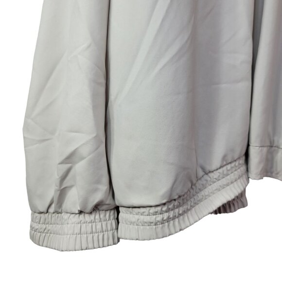 Nike Golf Mens Jacket Windbreaker Tan XXL Zip Pocket Snap Collar Pullover READ - Picture 3 of 9